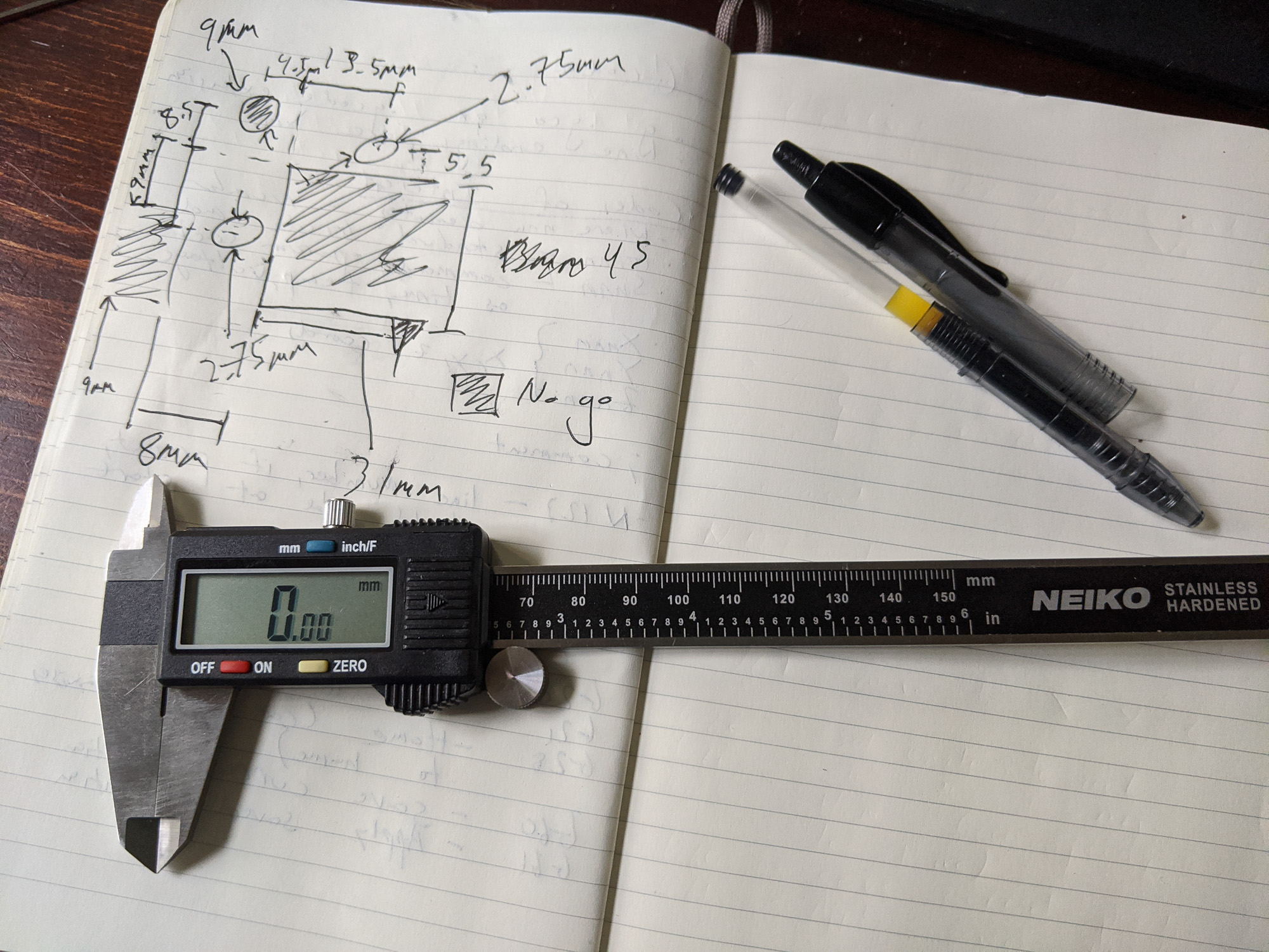 Measurements photo